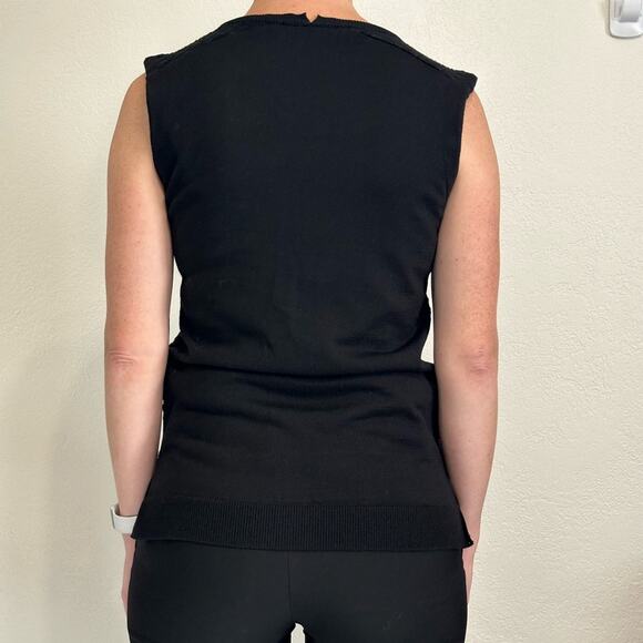 Piece D’Anarchive Wool Sweater size XS Midnight Blue Removable Sleeves Rare - Picture 12 of 14